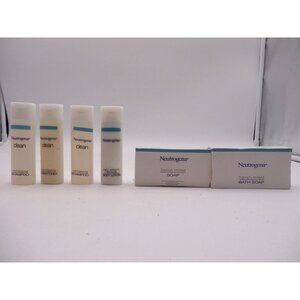 Neutrogena‎ Clean Normalizing Shampoo Conditioner French Milled Bath Soap Boxed